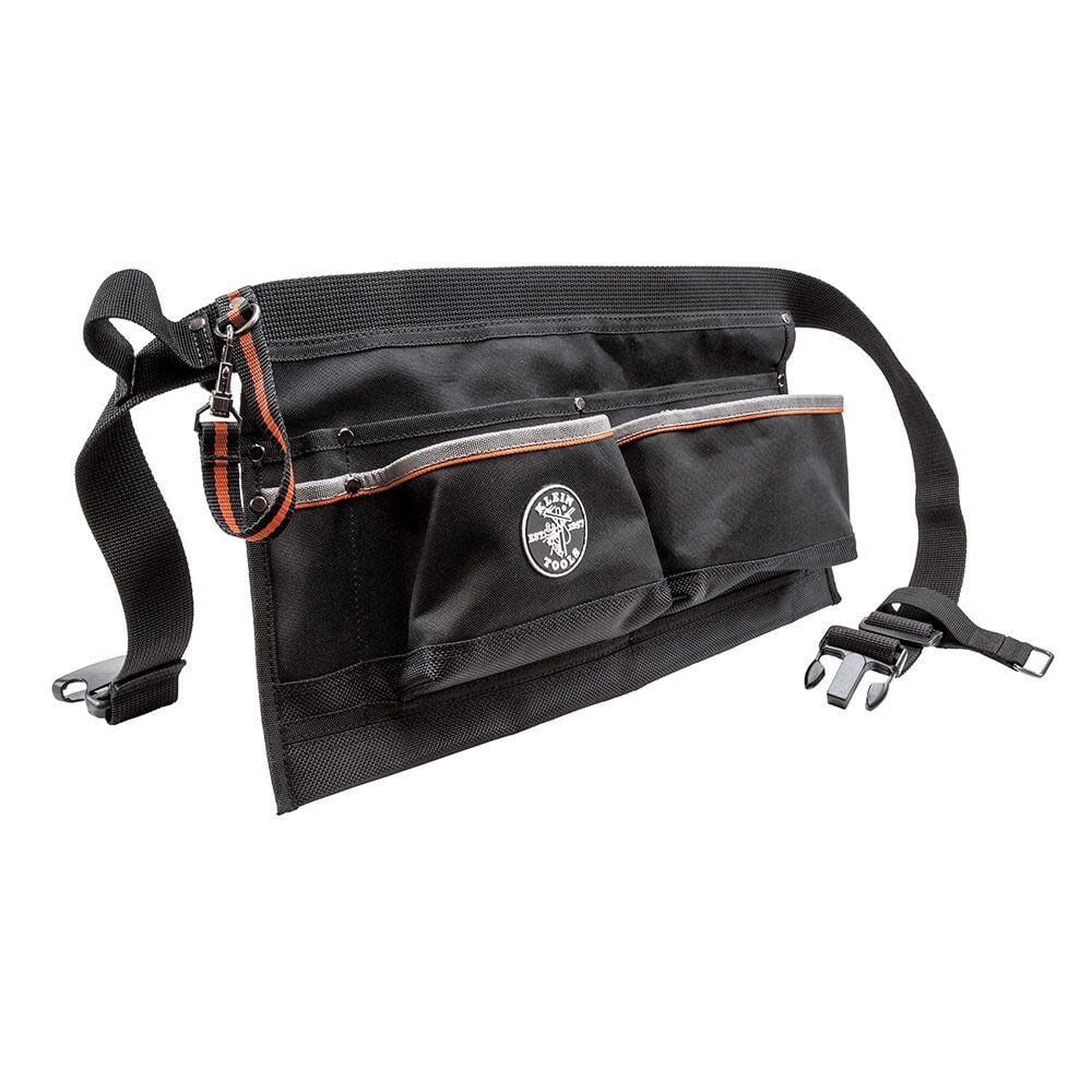 Klein Tools 5244 Tool Apron, Tape Thong and Four Reinforced Pockets for Hand Tools, Waist Size 32 to 53-Inch - Image 4