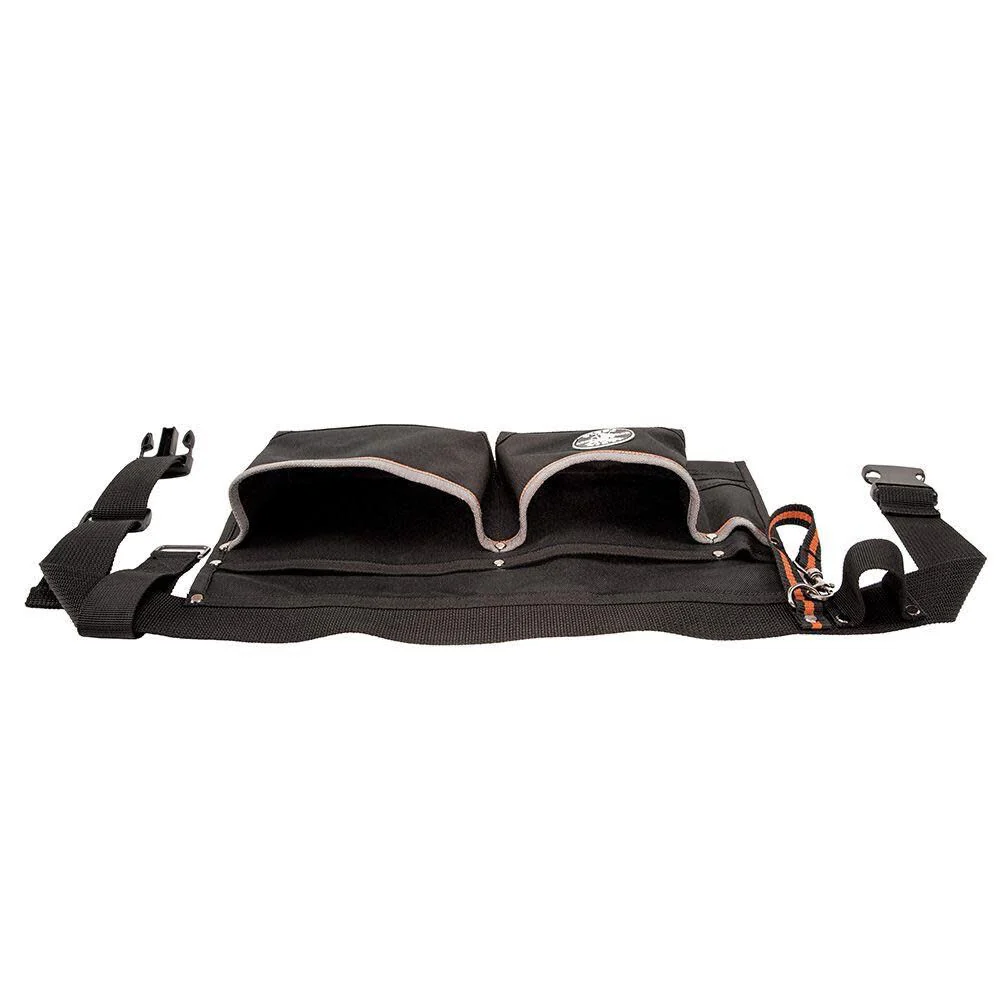 Klein Tools 5244 Tool Apron, Tape Thong and Four Reinforced Pockets for Hand Tools, Waist Size 32 to 53-Inch - Image 5