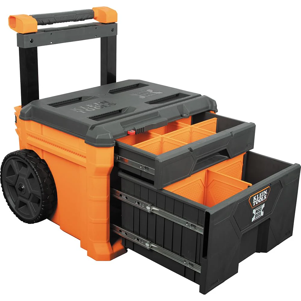 Klein Tools 54801MB MODbox Two Drawer Rolling Tool Box