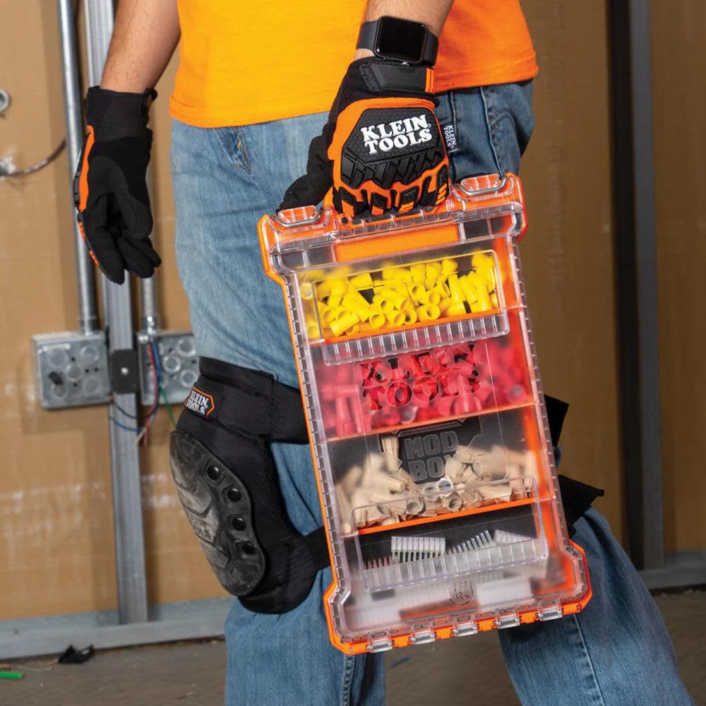 Klein Tools 54812MB MODBox Compact Storage Box, Parts Organizer, Toolbox Connects to MODBox Modular System, Backpack, Tote and Tool Bag - Image 6