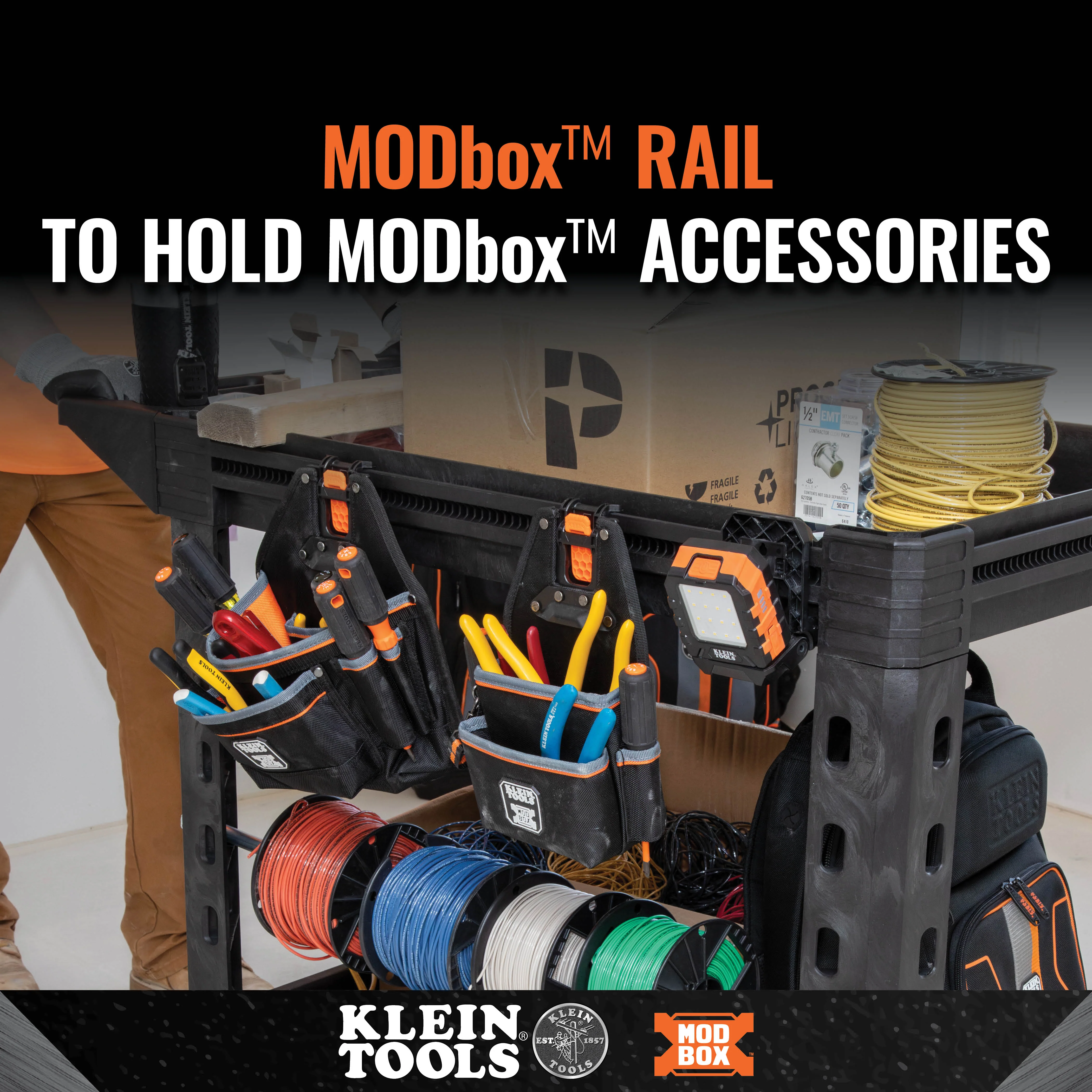 Klein Tools 54831MB MODbox Utility Cart - Image 3