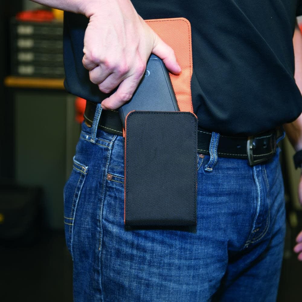 Klein Tools 55461 Phone Holder, Large, Fits iPhone, Google, LG, Samsung Phones, With Magnetic Closure and Belt Clip - Image 4