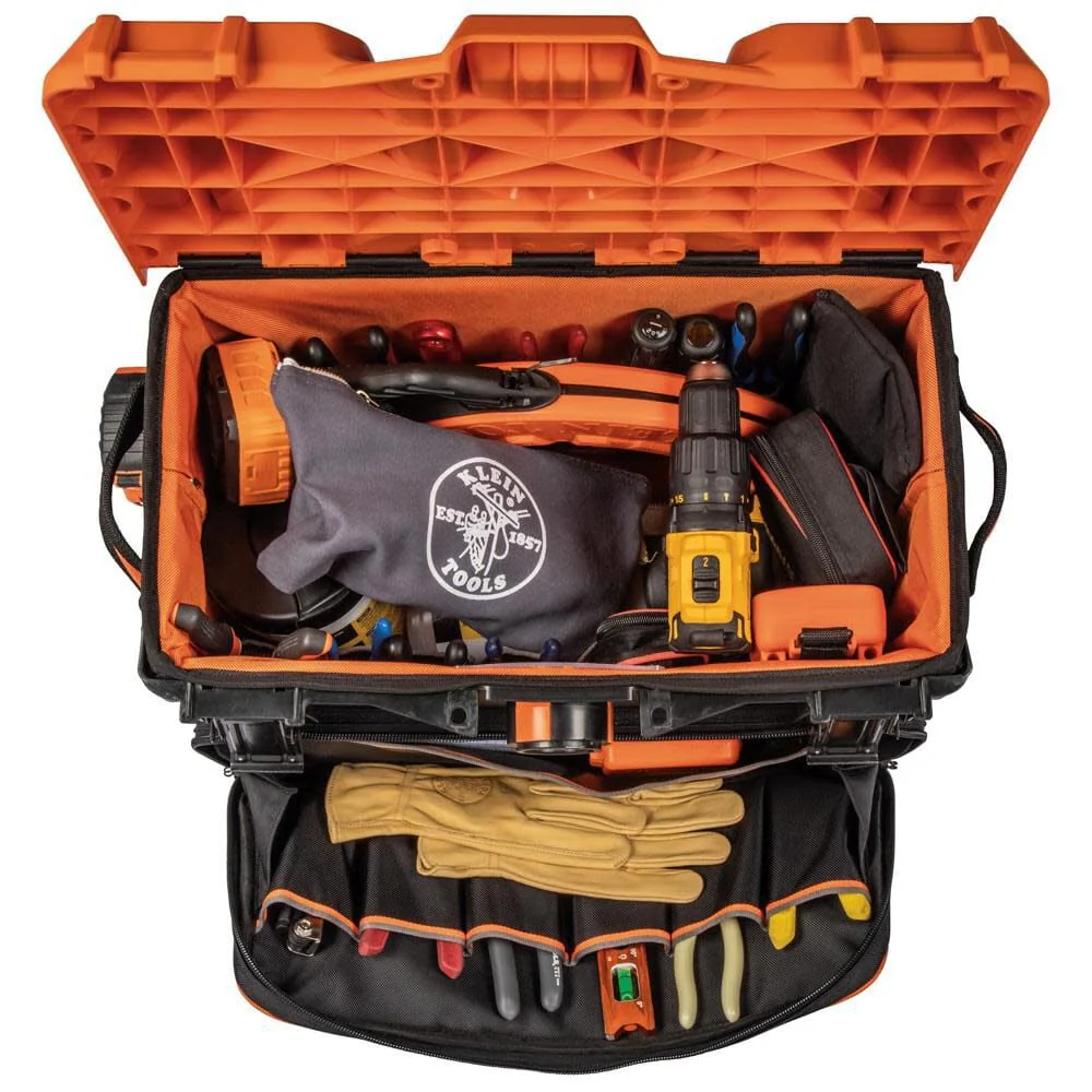 Klein Tools 55473RTB Rolling Tool Bag, Tradesman Pro Tool Master, 250lbs Load Rated - Image 10