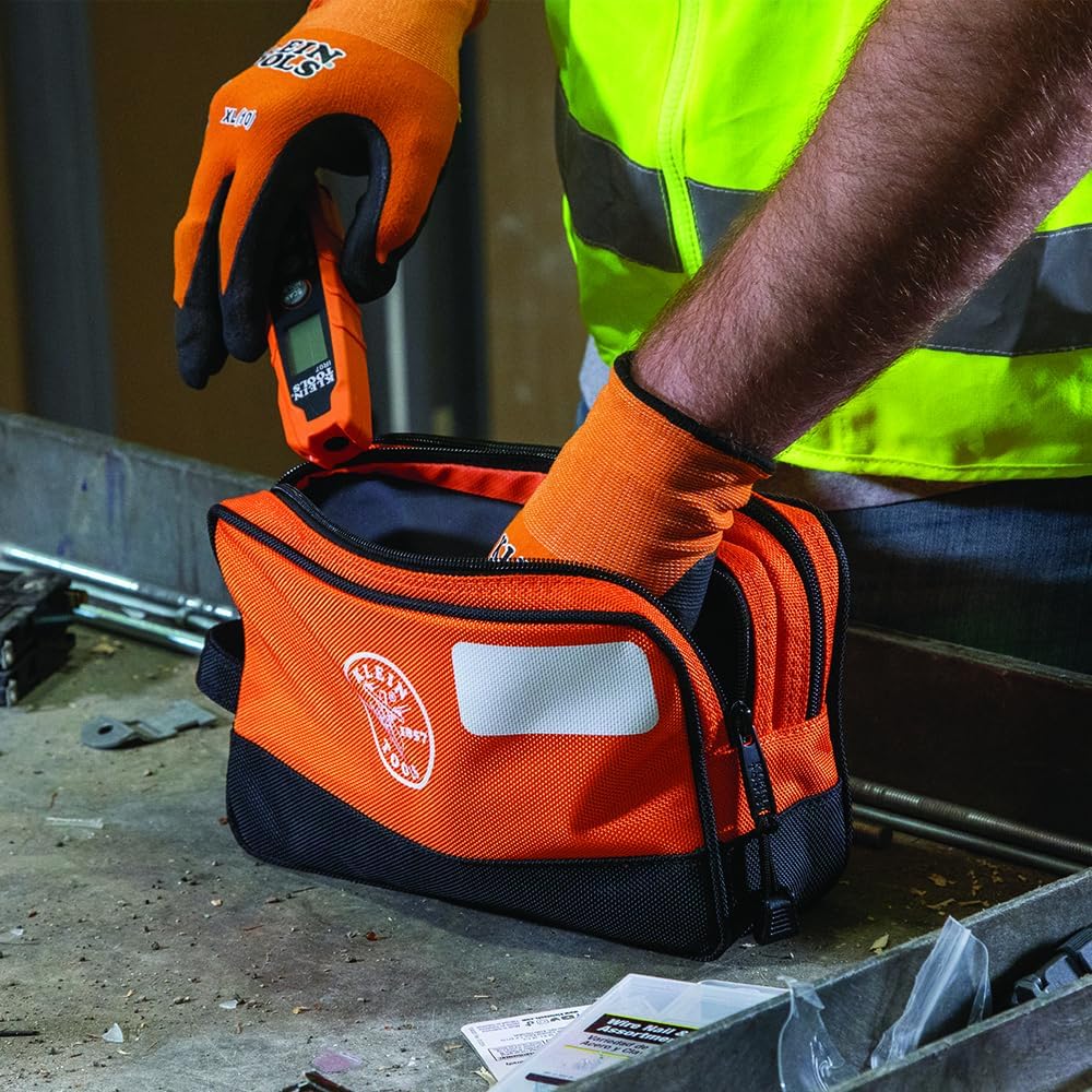 Klein Tools 55582 Double Zipper Bag, 10 x 6-Inch - Image 7