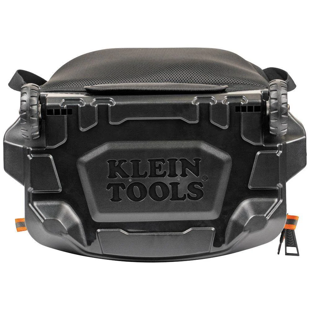 Klein Tools 55604 Rolling Tool Backpack, Tool Bag with 28 Pockets, Heavy Duty Retractable Handle, Large Tool Storage Interior, 3-Inch Wheels - Image 10