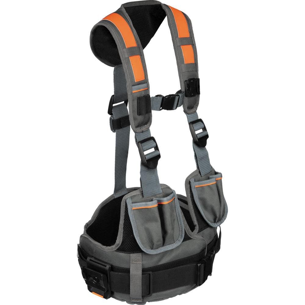 Klein Tools 55829MB Tool Vest with Tool Pouches, Fully Adjustable, Padded Support for Electricians, Carpenters, Construction - Image 8