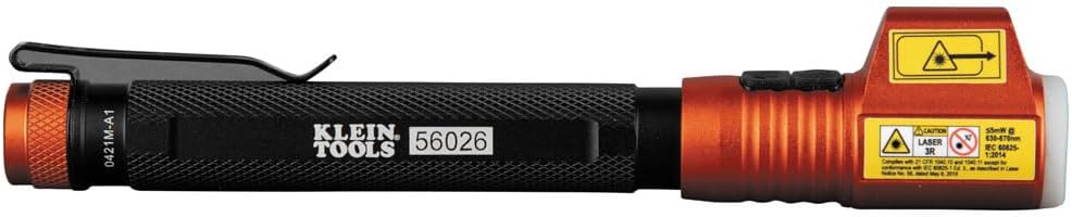 Klein Tools 56026R Inspection Penlight with Laser Pointer - Image 9