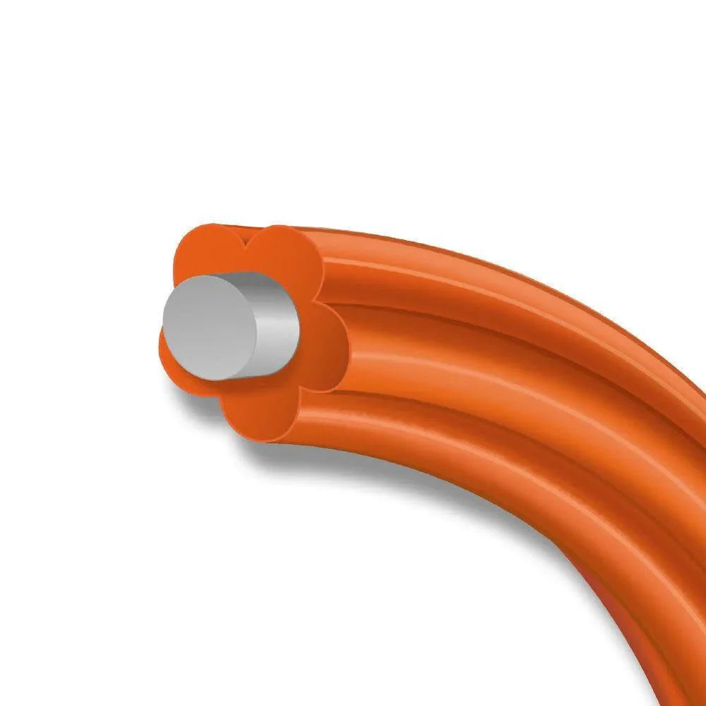 Klein Tools 56059 Non-Conductive Fiberglass Fish Tape, Made in USA, 200-Foot Wall Snake is 3/16-Inch Wide Multi-Groove Fish Tape and Pulls to 500-Pound - Image 4