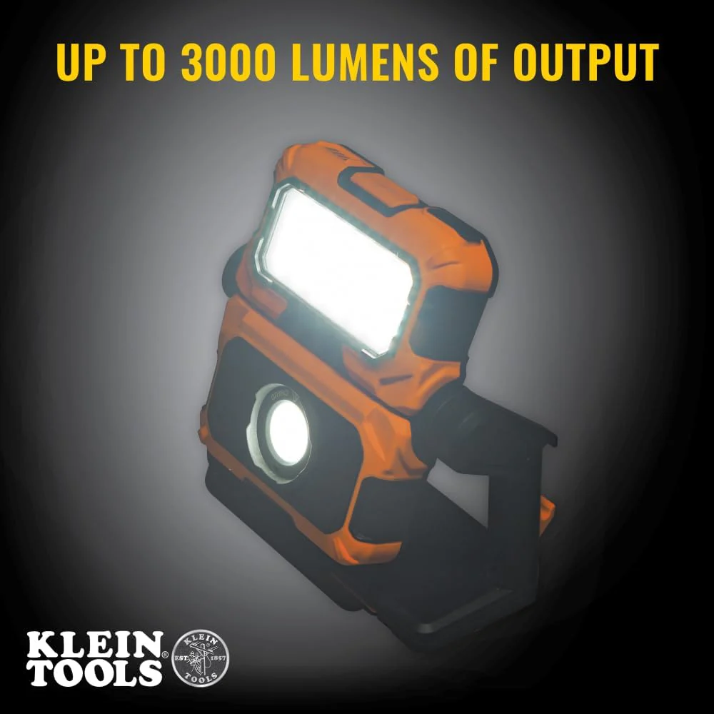 Klein Tools 56417 MODbox Rechargeable Dual Beam LED Work Light - Image 4