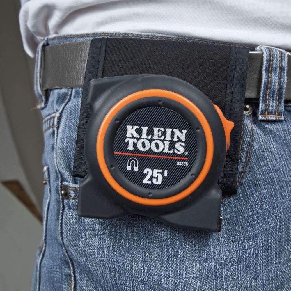 Klein Tools 5707 Tape Measure Holder, Heavy Duty Nylon, Tunnel Belt Fits 2.25-Inch, 4.125 x 2.25 x 3.75-Inch - Image 3