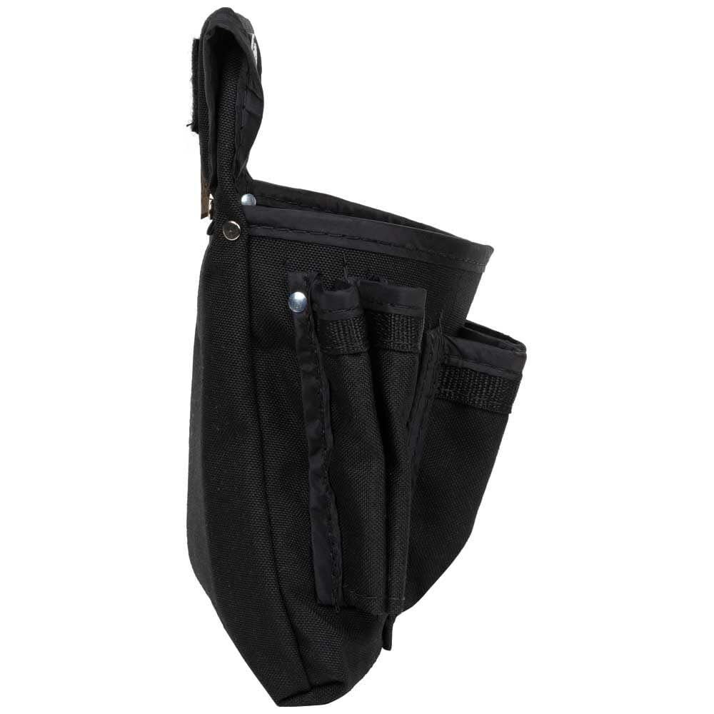 Klein Tools 5719 Tool Pouch, PowerLine Series Utility Pouch Fits Tool Belts up to 2.5-Inch, Strong Rivet Reinforced Stitching, 18-Pocket - Image 11