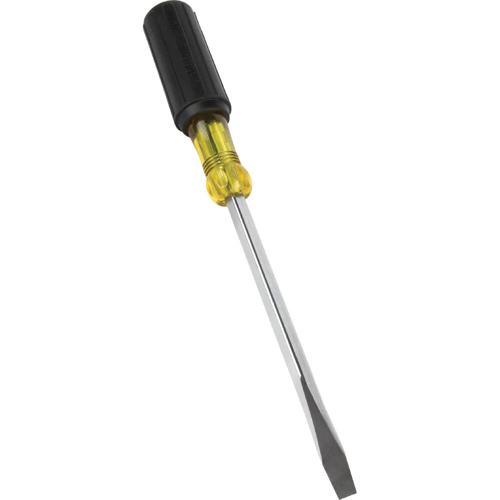Klein Tools 600-6 5/16-Inch Keystone Screwdriver 6-Inch Square Shank, Made in USA - Image 10