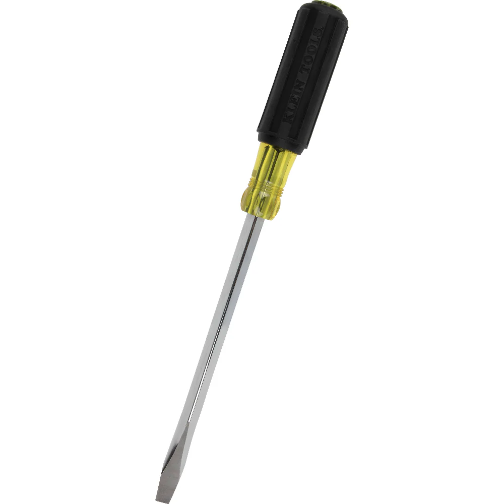 Klein Tools 600-8 3/8-Inch Keystone Screwdriver, 8-Inch Square Shank - Image 3