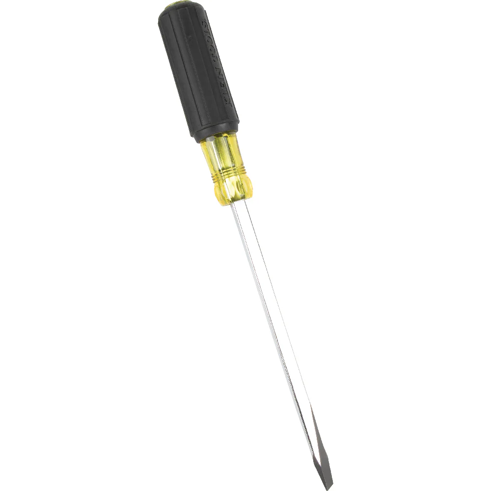 Klein Tools 600-8 3/8-Inch Keystone Screwdriver, 8-Inch Square Shank - Image 7