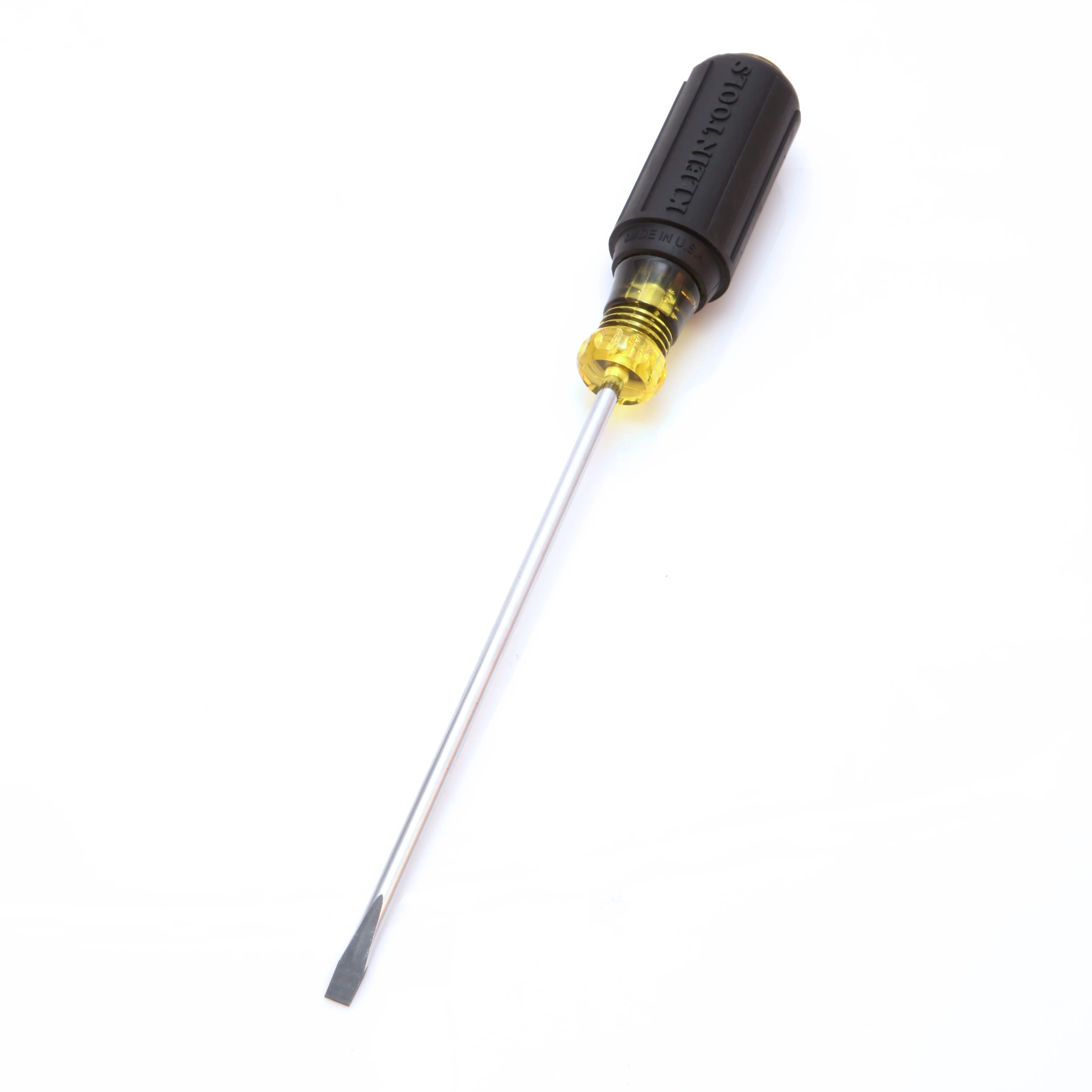 Klein Tools 601-6 3/16-Inch Cabinet Screwdriver, 6-Inch Round Shank - Image 3