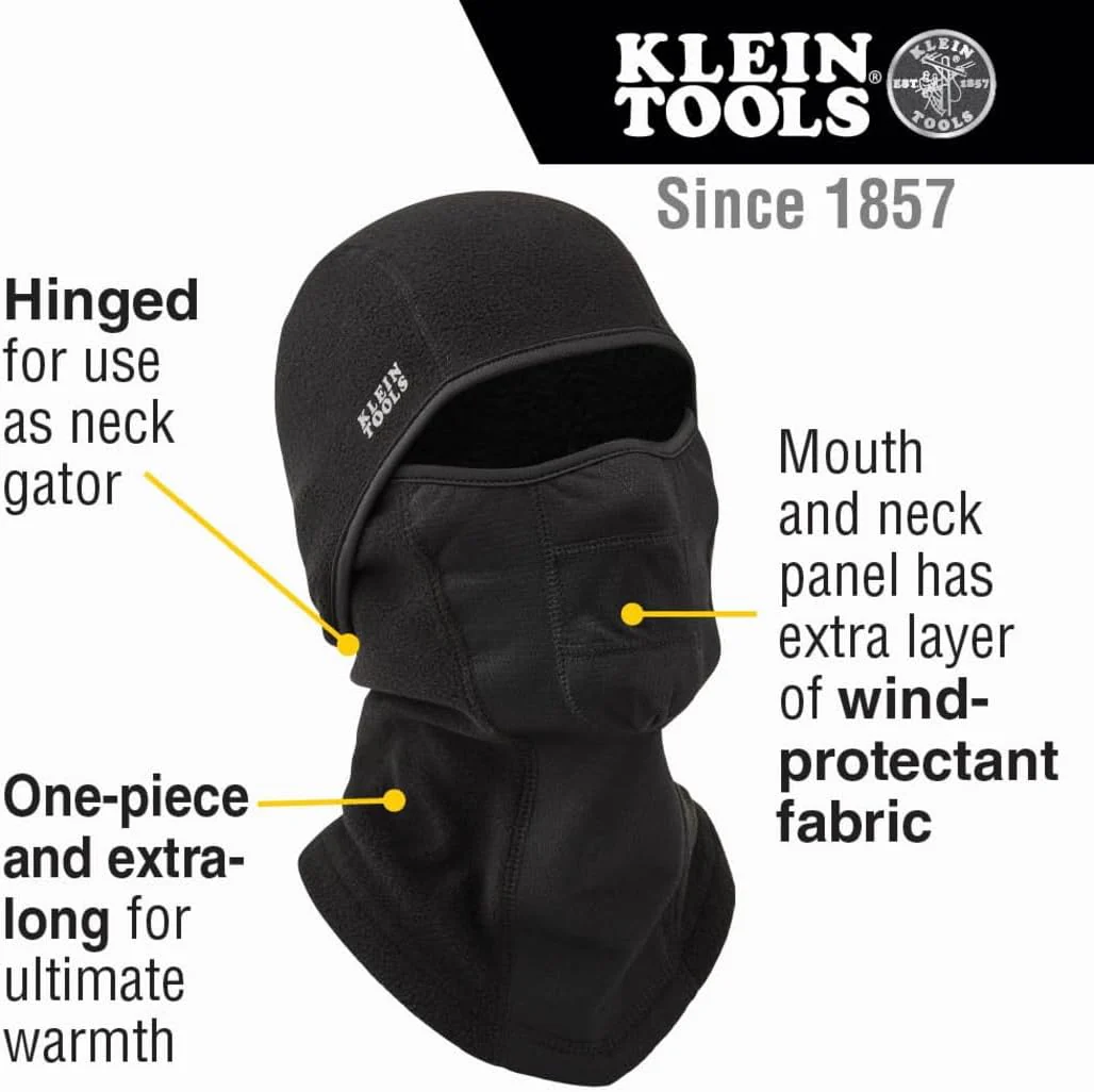 Klein Tools 60132 Wind Proof Hinged Balaclava - Image 2