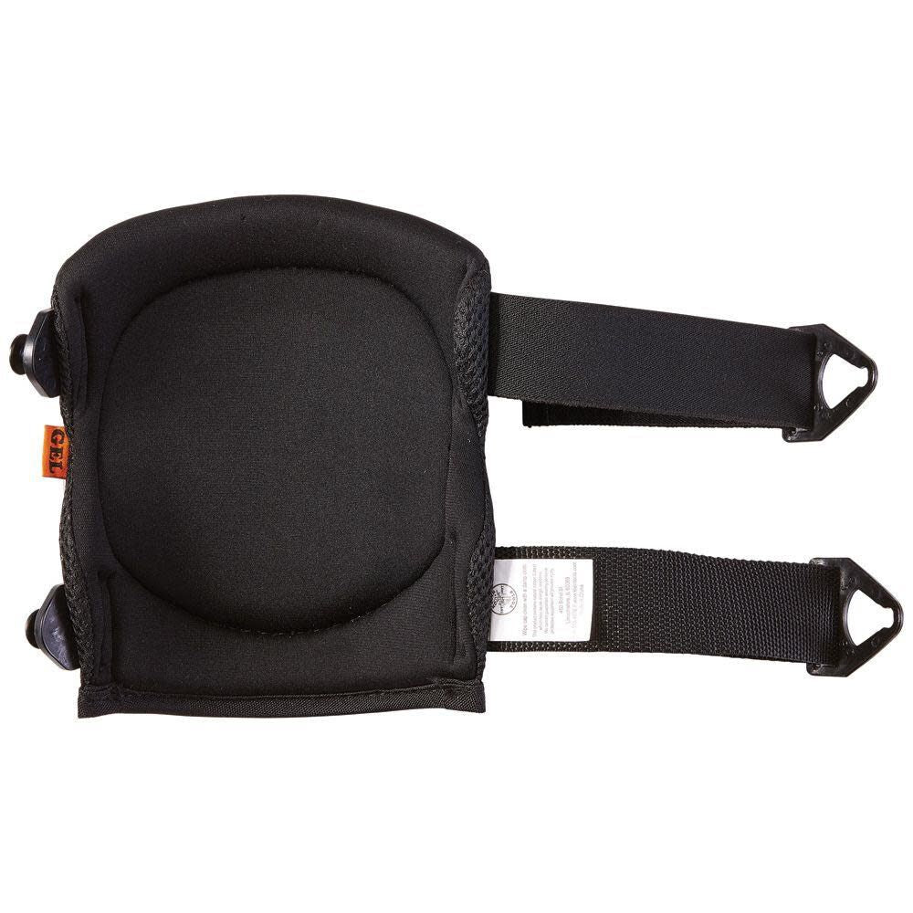 Klein Tools 60184 Knee Pads, Lightweight Gel Knee Pads with Slip Resistant Rubber Caps and Adjustable Straps, Great for Construction, Black - Image 11