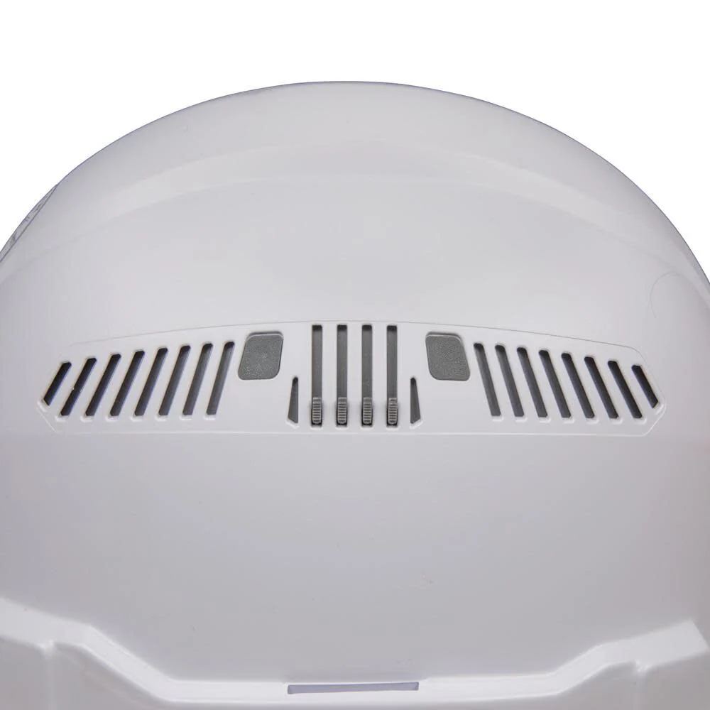 Klein Tools 60407 Hard Hat, Light, Vented Full Brim Style, Padded, Self-Wicking Odor-Resistant Sweatband, White - Image 7