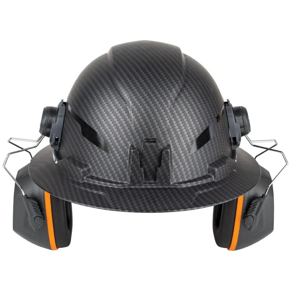 Klein Tools 60502 Earmuffs, Full Brim Hard Hat Attachment, 26dB Noise Protection, for Construction, Manufacturing, Maintenance, Woodworking - Image 7