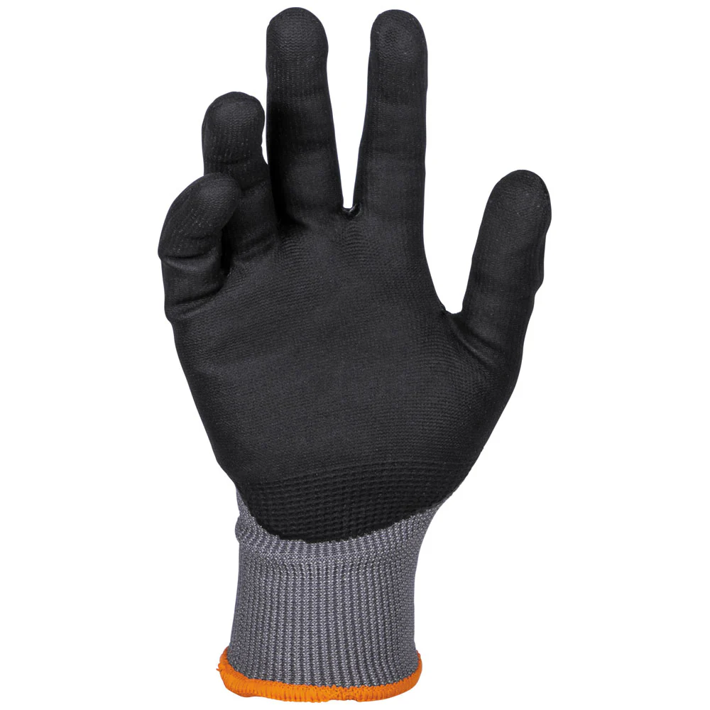 Klein Tools 60589 Knit Dipped Gloves, Cut Level A4, Touchscreen, Large, 2-Pair - Image 13