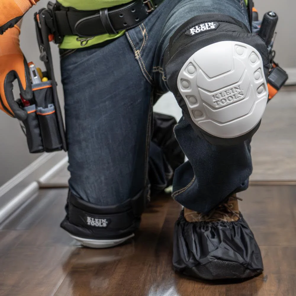 Klein Tools 60846 Knee Pad for Men and Women, Non-Marring, Gel-Like Padding, Adjustable Straps, Great for Construction and Flooring - Image 8