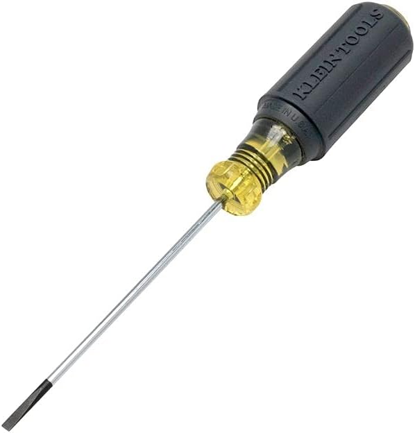 Klein Tools (612-4) Terminal Block Screwdriver, 1/8-Inch Cabinet, TB-DIN - Image 5