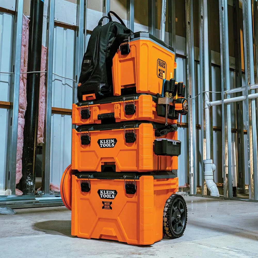Klein Tools 62204MB MODbox Cooler, 17-Quart Insulated Cooler, Holds 24 Cans, Keeps Cool 30 Hours, Connects to MODbox Mobile Workstation - Image 5