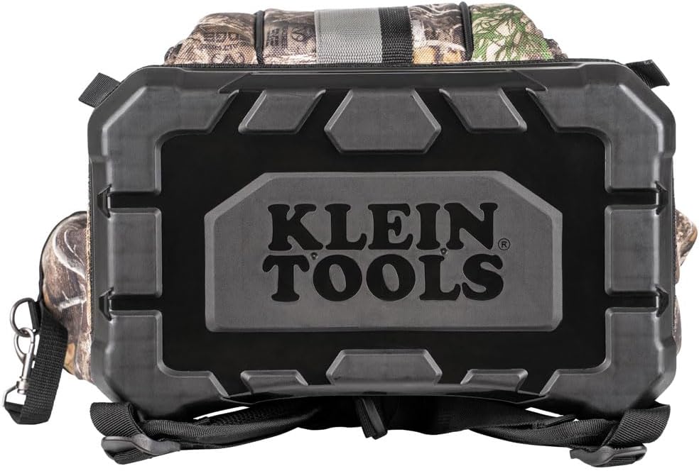 Klein Tools 62800BPCAMO Tradesman Pro XL Tool Bag Backpack, 40 Pockets, Camo - Image 9