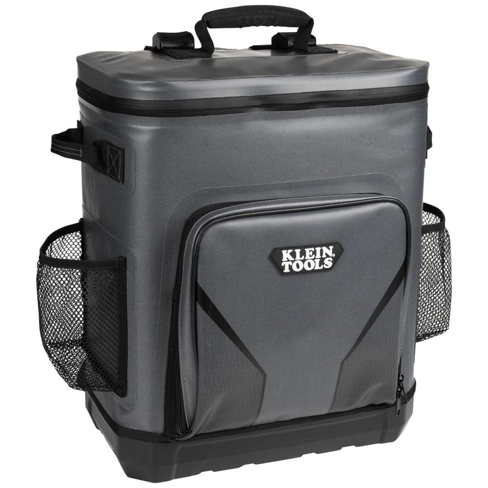 Klein Tools 62810BPCLR Cooler Backpack, 30 Cans Insulated Backpack Cooler, Rugged Bottom, Ideal for Jobsite, Hunting, Camping or Beach - Image 7