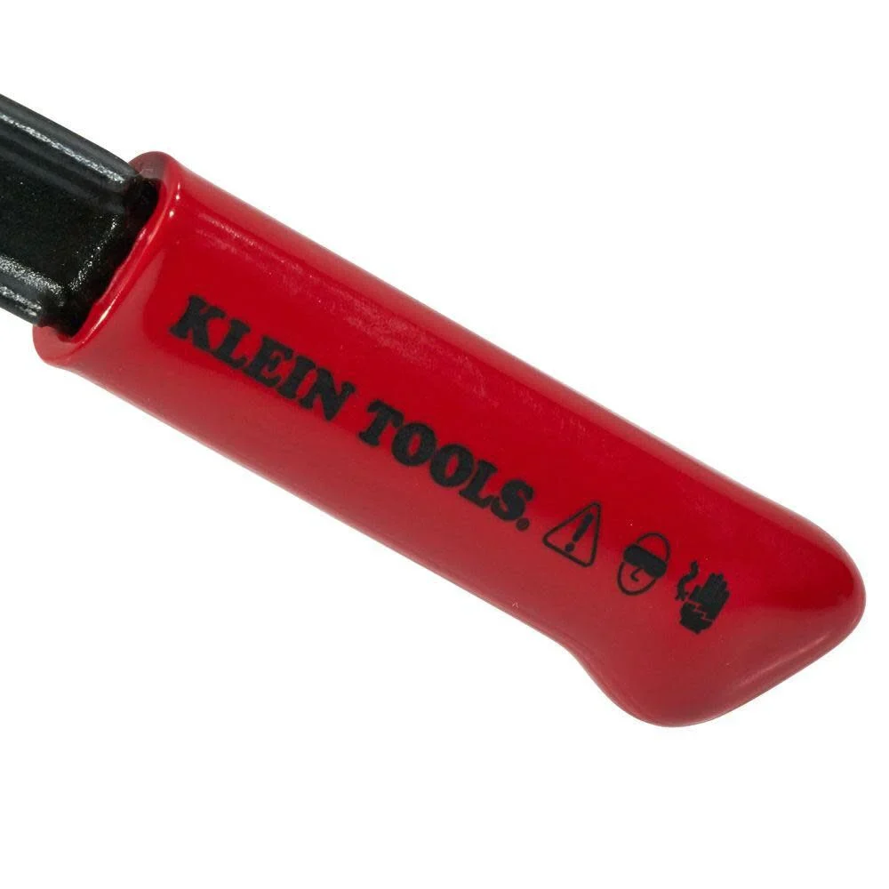 Klein Tools 63035 Cable Cutter, Made in USA, Utility Cable Cutter Cuts MCM Copper and 350 MCM Aluminum Cable, with Shear-Type Hook Jaws, 16-Inch Handles - Image 4