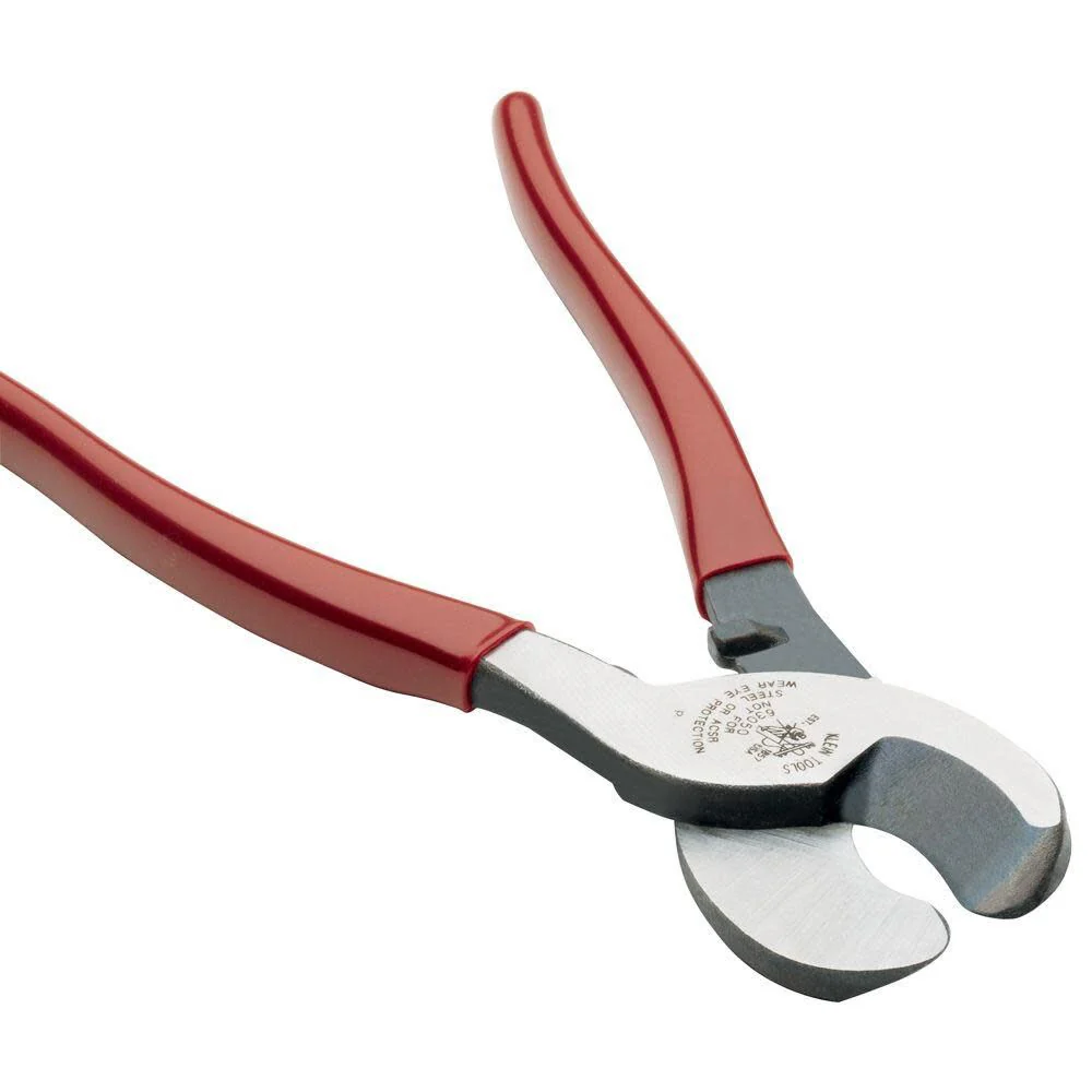 Klein Tools 63050 Cable Cutter, Made in USA, Heavy Duty Cutter for Aluminum, Copper, and Communications Cable - Image 3
