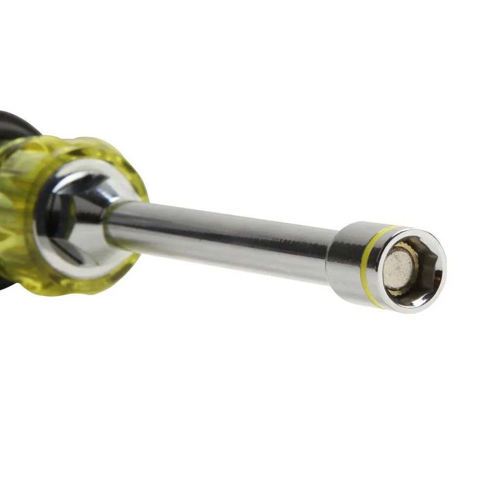 Klein Tools 65064 Hex Head 2-in-1 Nut Driver, 1/4-Inch and 5/16-Inch - Image 7
