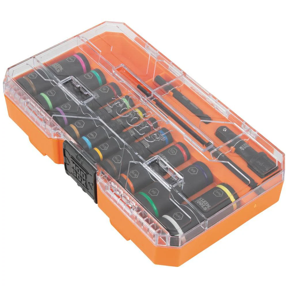 Klein Tools 65239 KNECT Flip-20 Impact Socket Set, SAE and Metric, 13-Piece - Image 5