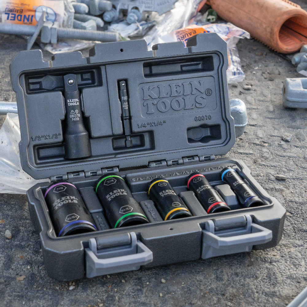 Klein Tools 66070 Flip Impact Socket Set, 7-Piece - Image 7