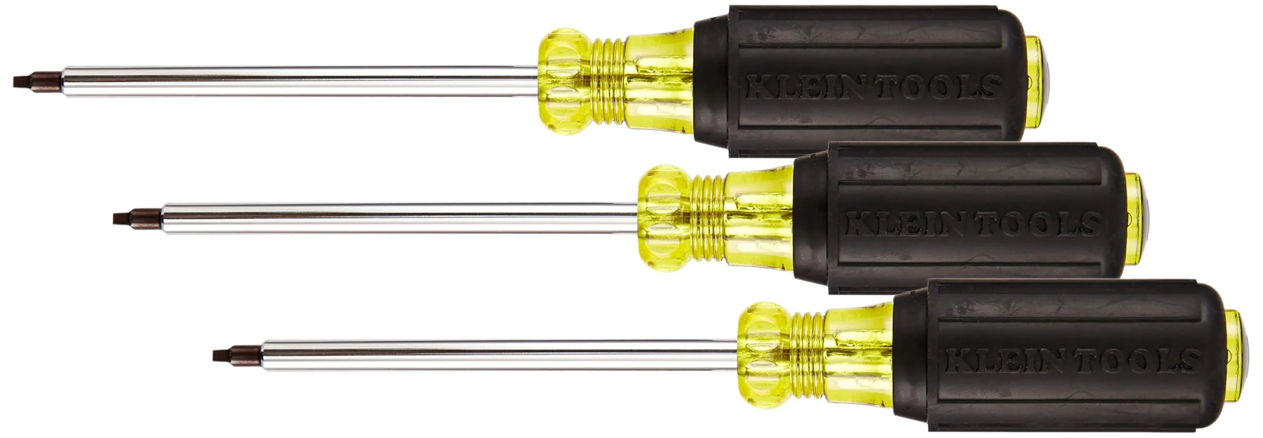 Klein Tools 661 Screwdriver, #1 Square Recess Tip, 4-Inch Shank