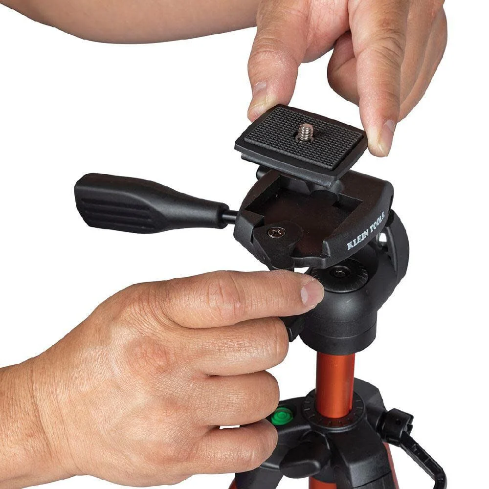 Klein Tools 69345 Tripod, Flexible Tripod with Mount, Lightweight Aluminum, Compatible with Klein Tools Laser Levels and other Products - Image 4