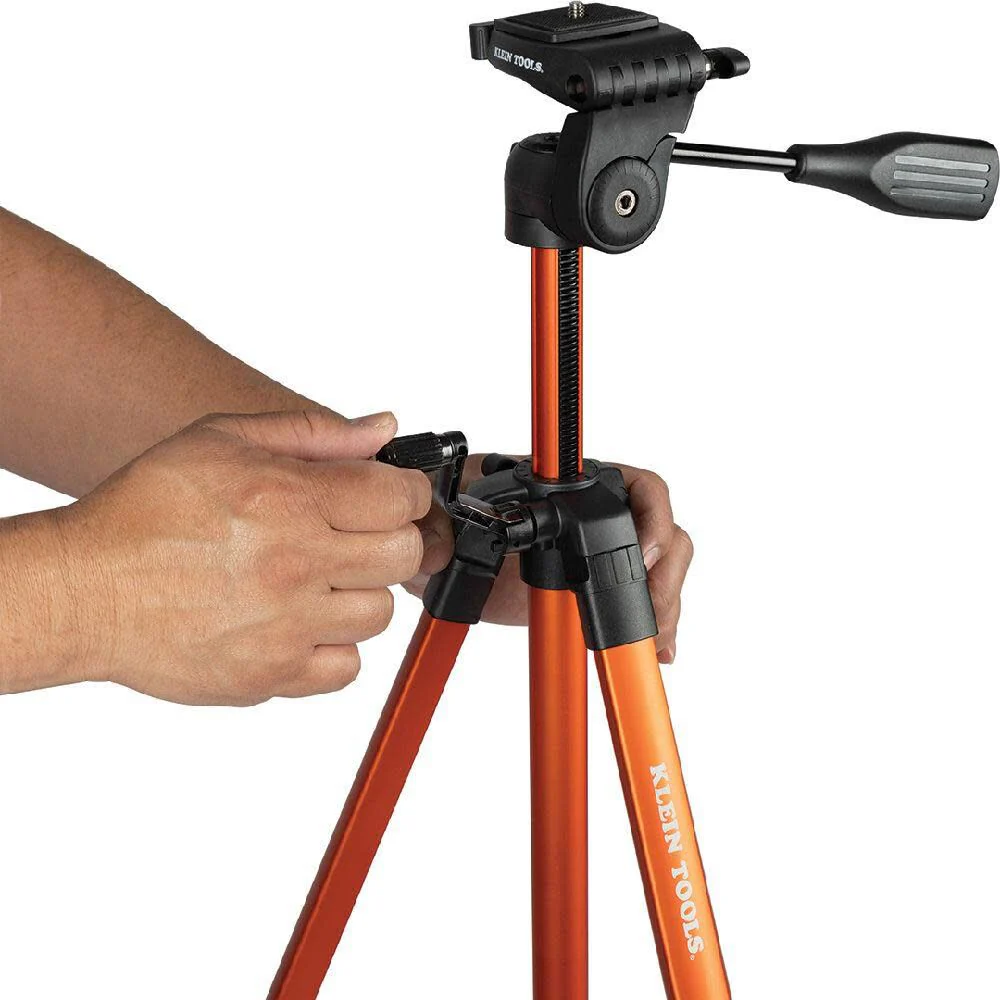 Klein Tools 69345 Tripod, Flexible Tripod with Mount, Lightweight Aluminum, Compatible with Klein Tools Laser Levels and other Products - Image 5
