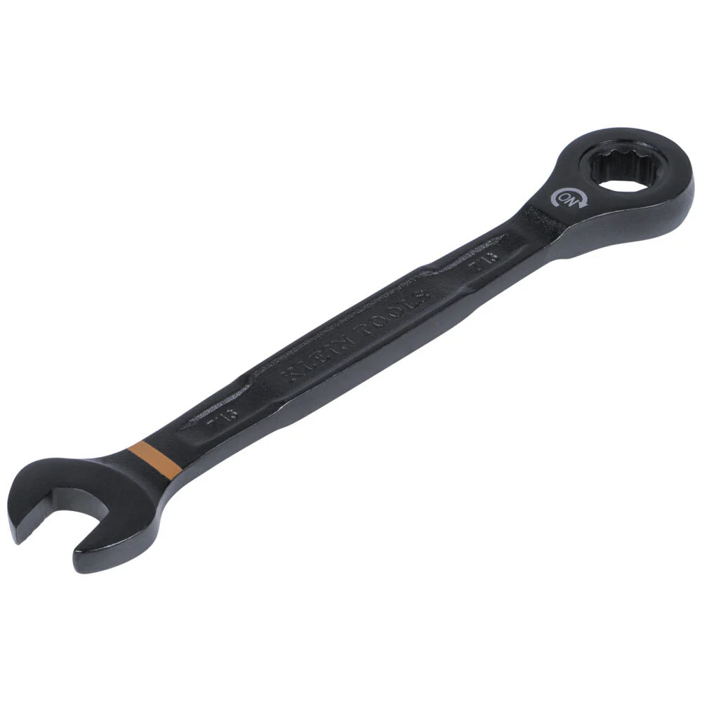Klein Tools 69408G Ratcheting Combination Wrench Set, SAE, 5/16 to 3/4 Inch, 90-Tooth Steel Alloy with Foam Pouch, 8-Piece - Image 8