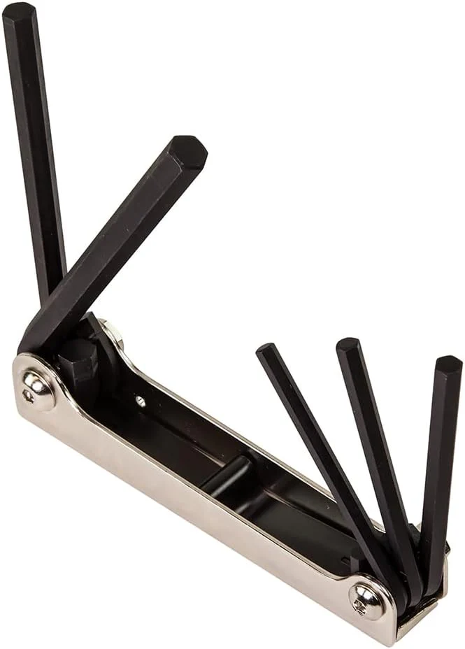 Klein Tools 70579 Folding Hex Key Set, 5-Key, SAE Sizes - Image 3
