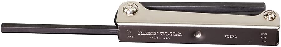 Klein Tools 70579 Folding Hex Key Set, 5-Key, SAE Sizes - Image 4