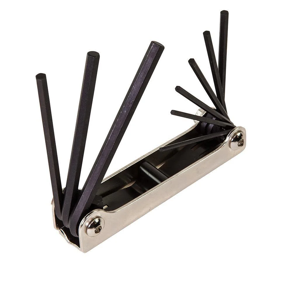 Klein Tools 70591 Folding Hex Key Set, 9-Key, SAE Sizes - Image 5