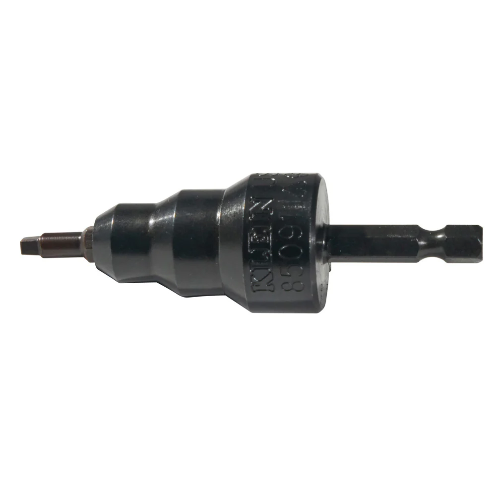 Klein Tools 85091 Power Conduit Reamer with Improved Bit Retention, 1/2-, 3/4- and 1-Inch, Made in USA - Image 9