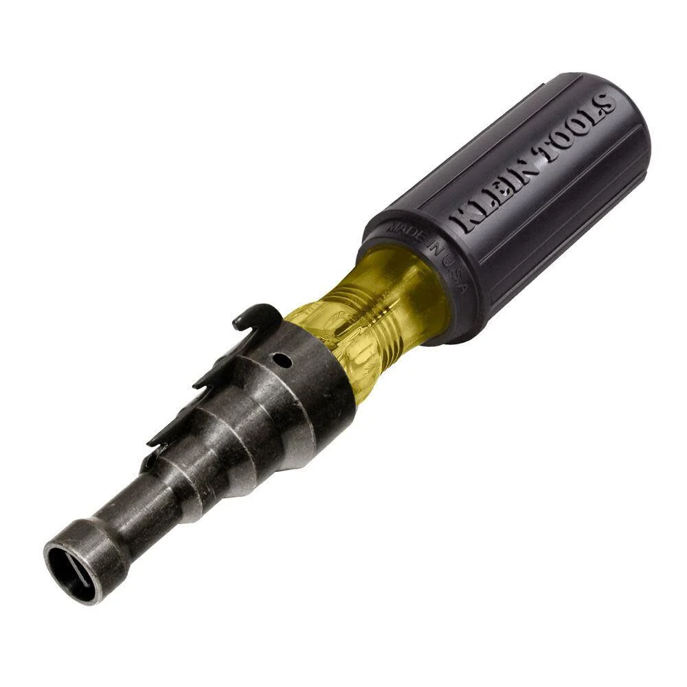 Klein Tools 85191 Screwdriver / Conduit Reamer, Made in USA, Conduit Fitting and Reaming Screwdriver for 1/2-Inch, 3/4-Inch, and 1-Inch Thin-Wall Conduit - Image 3