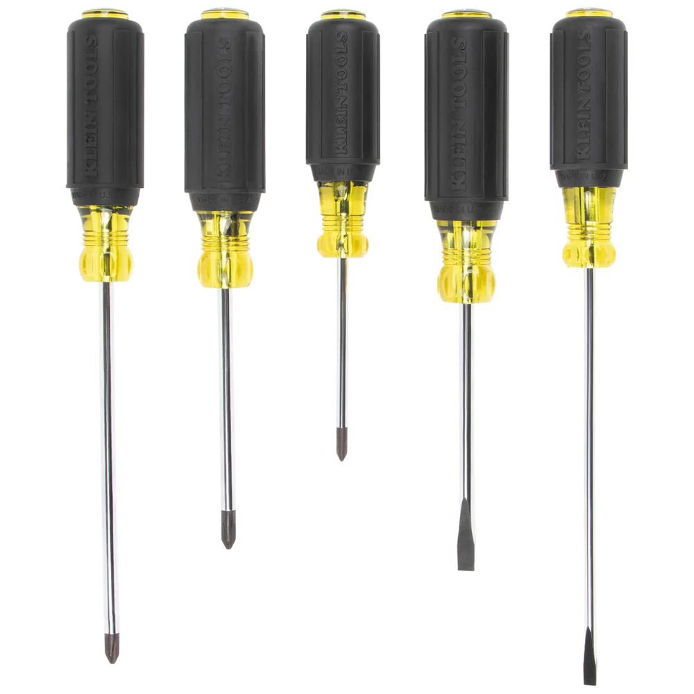 Klein Tools 85805 All-Purpose Screwdriver Set, 5-Piece - Image 5