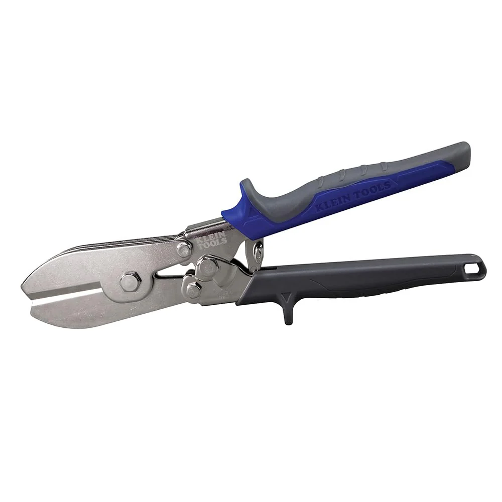 Klein Tools 86520 5 Blade Crimper for Ductwork, Pipe and Sheet Metal Crimps 24 gauge Steel, 28 gauge Stainless Steel (Pack of 1)