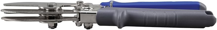 Klein Tools 86520 5 Blade Crimper for Ductwork, Pipe and Sheet Metal Crimps 24 gauge Steel, 28 gauge Stainless Steel (Pack of 1) - Image 7