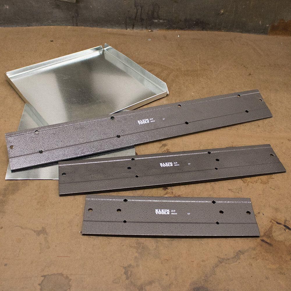 Klein Tools 86534 Metal Folding Tool for Duct Bending 24 x 3-Inch Folds Up to 24 ga CRSM and 28 ga Stainless - Image 5