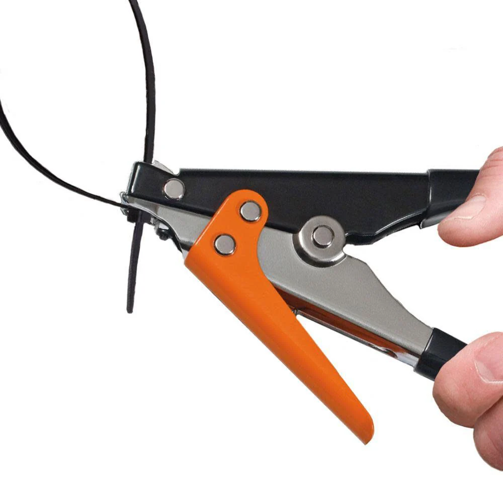 Klein Tools 86570 Tie Tensioning Tool, for Ties Rated at 120 to 250-Pound, Supplies up to 65-Pound of Tension, Handle Grips for Comfort - Image 3