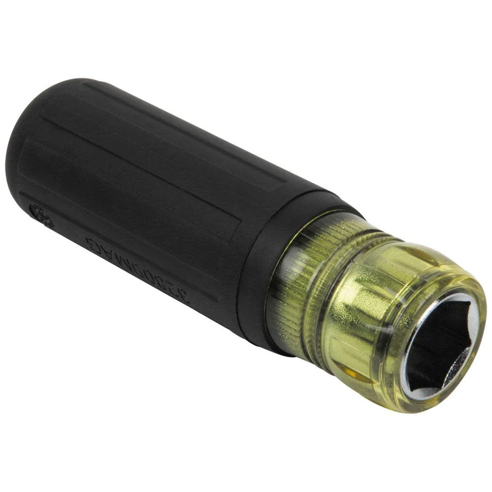 Klein Tools 32809MAG 9-in-1 Pass Through SAE Multi-Nut Driver, Magnetic - Image 6