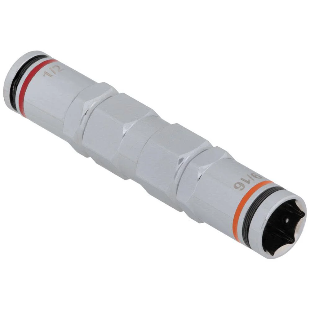 Klein Tools 32809MAG 9-in-1 Pass Through SAE Multi-Nut Driver, Magnetic - Image 8
